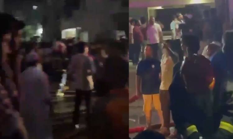 মিরপুরে সরকারি অফিসার্স কোয়াটারে আগুন