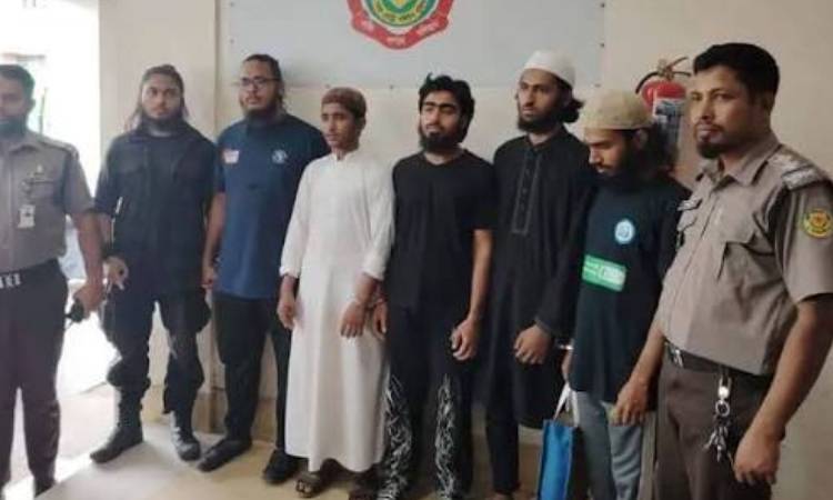 উগ্রবাদী কর্মকাণ্ডে গ্রেফতার ৭ জনকে তিন দিনের রিমান্ড