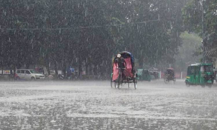 মধ্য রাতের মধ্যে ৮ অঞ্চলে ঝড়ো হাওয়াসহ বৃষ্টির আভাস