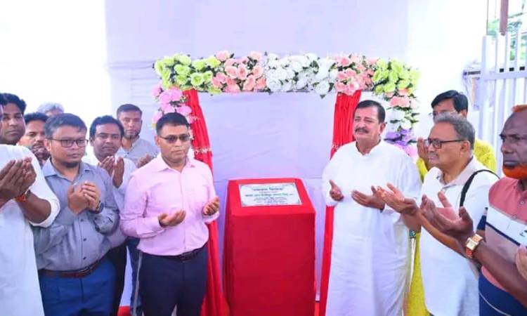 রাজশাহীতে ‘নজরুল ভিলেজ’ এর ভিত্তিপ্রস্তর স্থাপন উদ্বোধন করলেন ভূমিমন্ত্রী