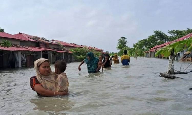 পাঁচ জেলায় বন্যার পূর্বাভাস