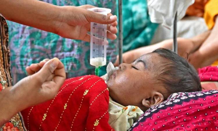 হামে বেড়েই চলছে লাশের সারি, একদিনে আরও ৪ শিশুর মৃত্যু