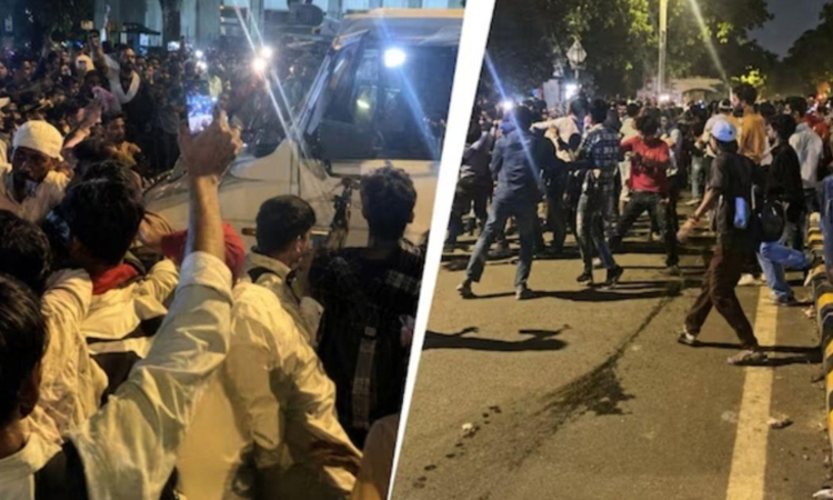 দিল্লিতে ফের ইন্টারনেট বন্ধ, পুলিশকে ধাওয়া দিলো বিক্ষোভকারীরা