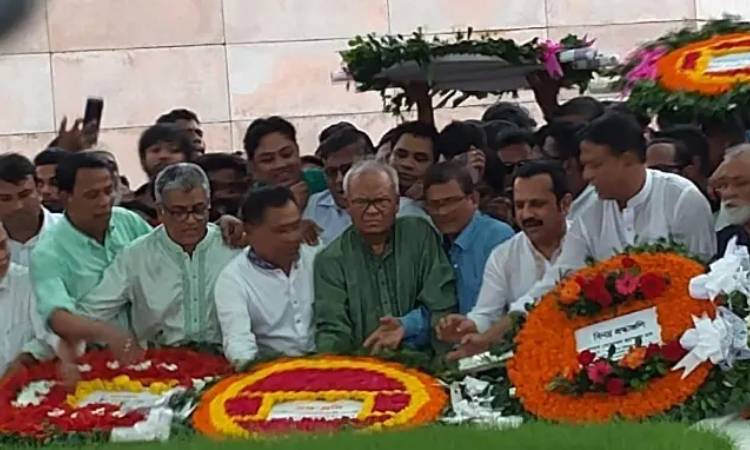 পরবর্তী রাষ্ট্রপতি নিয়ে সিদ্ধান্ত হবে দলের উচ্চপর্যায়ে: রিজভী