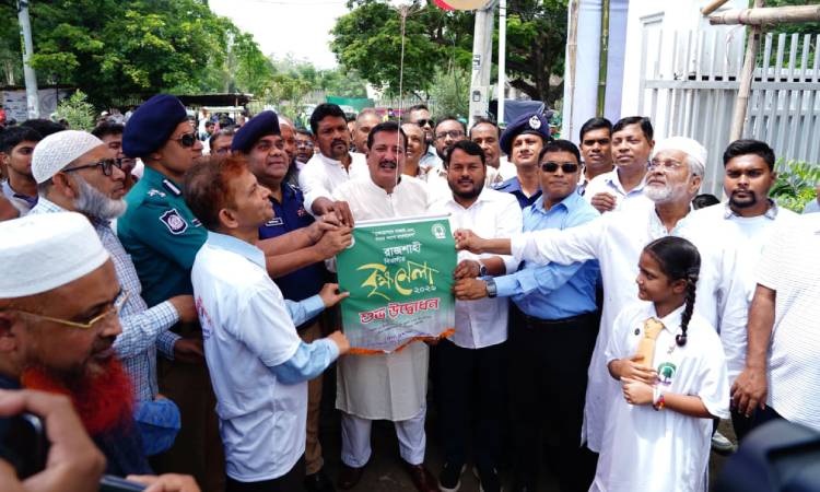 সবুজ রাজশাহী গড়তে ব্যাপক বৃক্ষরোপণের আহ্বান ভূমিমন্ত্রীর
