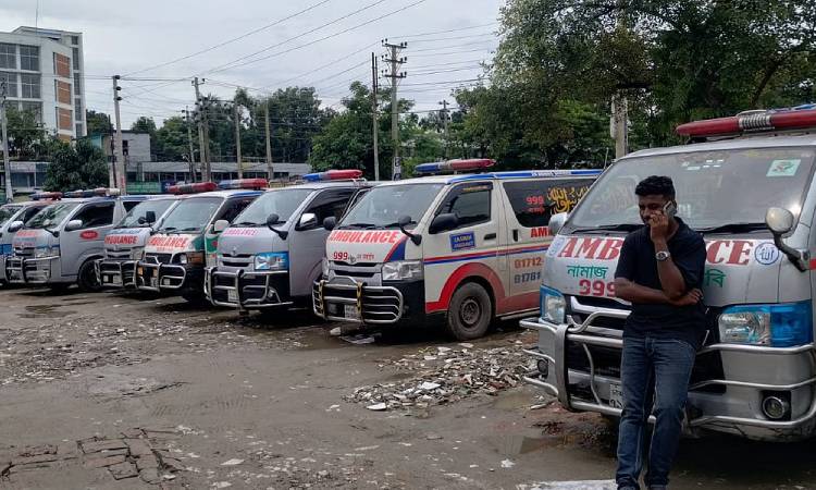সারা দেশে অ্যাম্বুলেন্স ধর্মঘট প্রত্যাহার