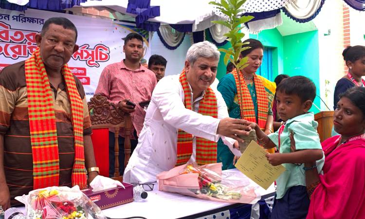 বৃক্ষরোপণ শুধু কর্মসূচি নয়, ভবিষ্যৎ প্রজন্মের প্রতি আমাদের দায়িত্ব: এমপি মিলন