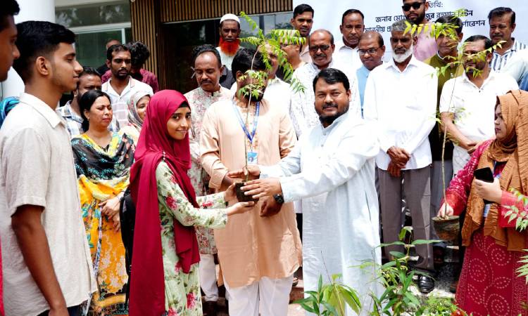 রাজশাহীতে মাসব্যাপী বৃক্ষরোপণ কর্মসূচির উদ্বোধন