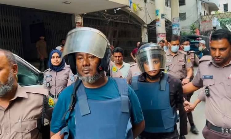 গুলশান থেকে গ্রেফতার ছয় আওয়ামী লীগ নেতাকর্মী ৩ দিনের রিমান্ড