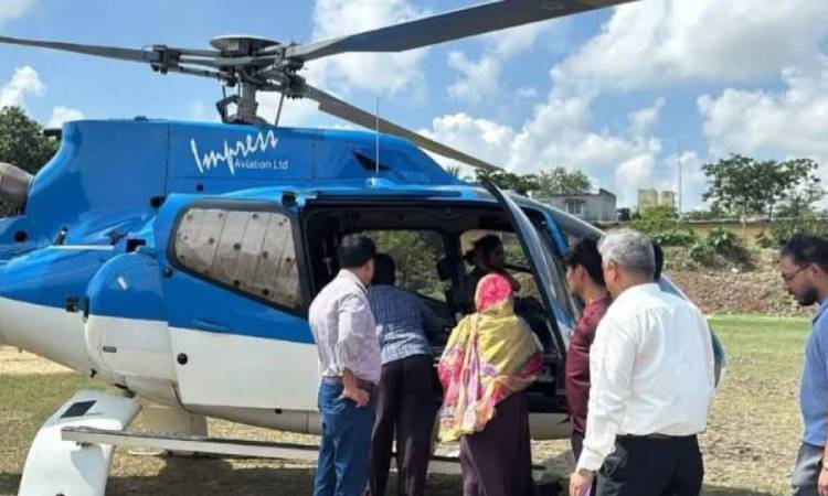 ঘুমের মধ্যে রাবি শিক্ষার্থীর স্ট্রোক, এয়ার অ্যাম্বুলেন্সে ঢাকায় স্থানান্তর
