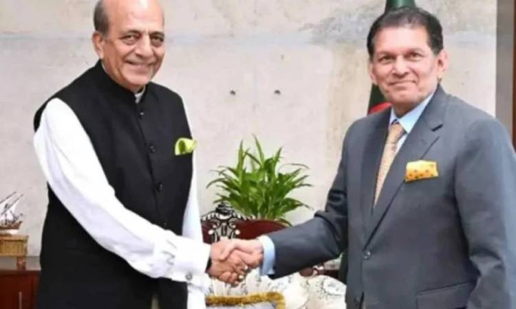 পররাষ্ট্রমন্ত্রীর সঙ্গে ভারতীয় হাইকমিশনারের বৈঠক