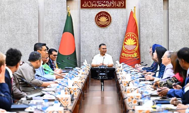 প্রধানমন্ত্রীর সঙ্গে ইউএস-বাংলাদেশ বিজনেস কাউন্সিলের প্রতিনিধিদলের বৈঠক