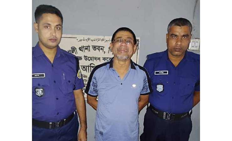 কাউখালীতে যুবলীগের আহ্বায়ক অলোক কর্মকার গ্রেফতার
