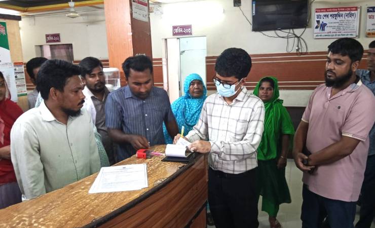 নন্দীগ্রামে চার ক্লিনিক ও দুই ব্যক্তিকে জরিমানা