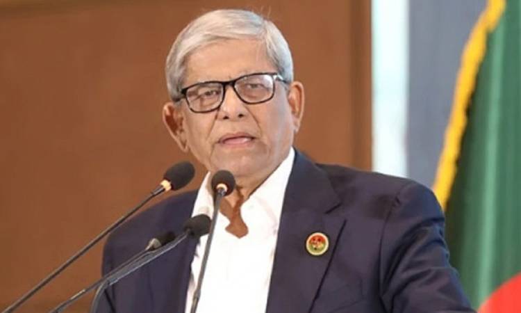 মির্জা ফখরুল ইসলামকে রাষ্ট্রপতি ঘোষণা করে প্রজ্ঞাপন জারি