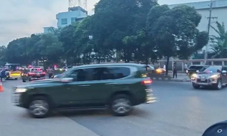 রাষ্ট্রপতির শপথ অনুষ্ঠানে তিন বাহিনীর প্রধান