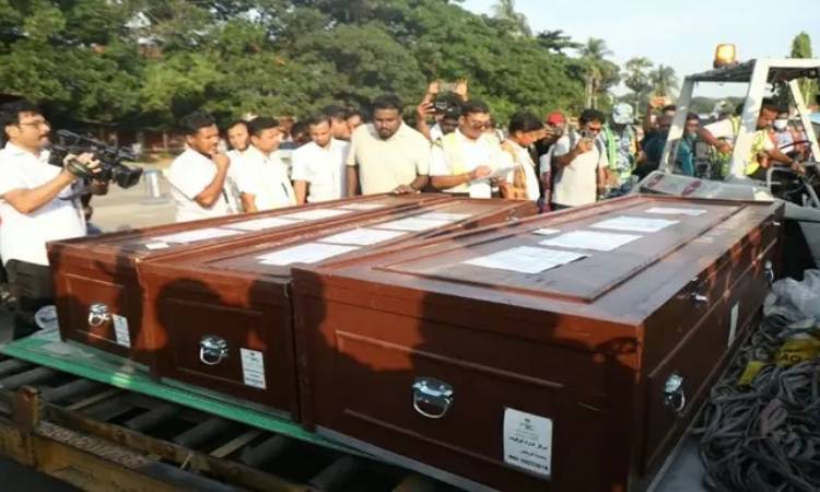 সৌদিতে অগ্নিকাণ্ড: দেশে ফিরেছে নিহত ৯ জনের মরদেহ