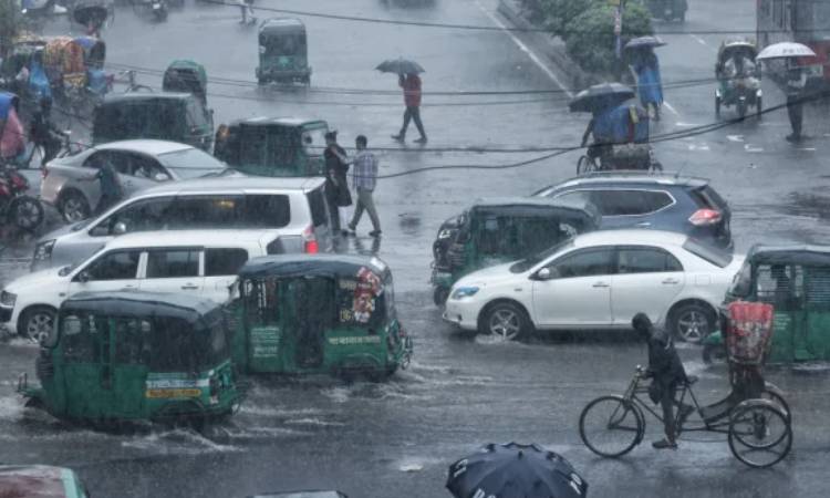 ঢাকাসহ ৭ জেলায় বৃষ্টির পূর্বাভাস