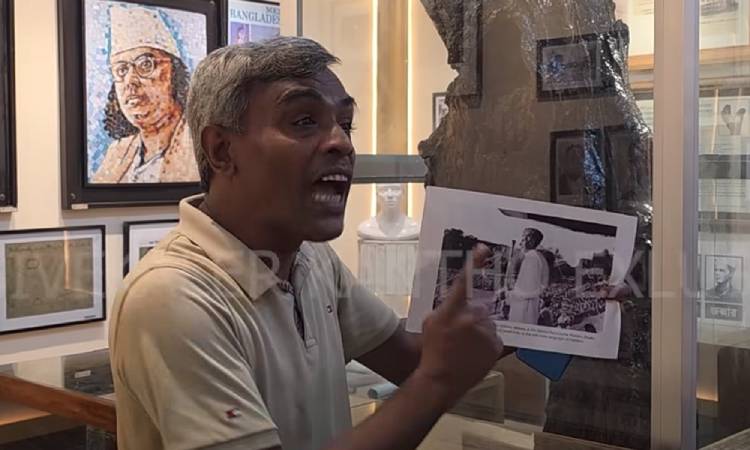 ডাকসু সংগ্রহশালায় রাখা জিন্নাহর ছবি ছিঁড়ে ফেললেন ঢাবির সাবেক শিক্ষার্থী