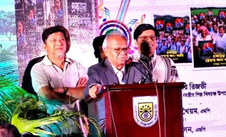 গান ও শিল্পীর শক্তি অ্যাটম বোমার চেয়েও ভয়াবহ হতে পারে: রিজভী