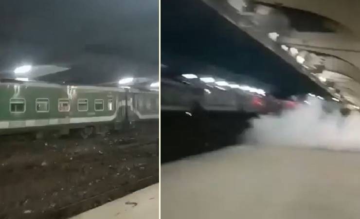 এবার কমলাপুর রেলস্টেশনে ককটেল বিস্ফোরণ