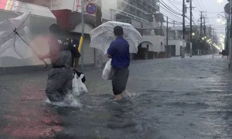 জাপানে টাইফুন দুজুয়ানের তাণ্ডব, বাতিল শত শত ফ্লাইট
