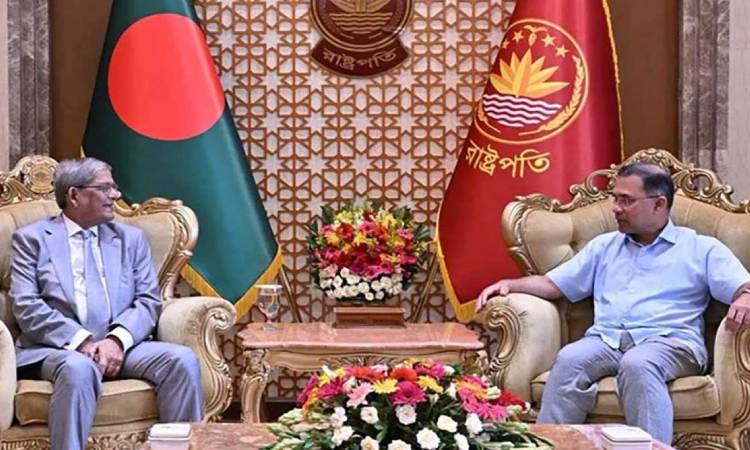 রাষ্ট্রপতির সঙ্গে প্রধানমন্ত্রীর সৌজন্য সাক্ষাৎ