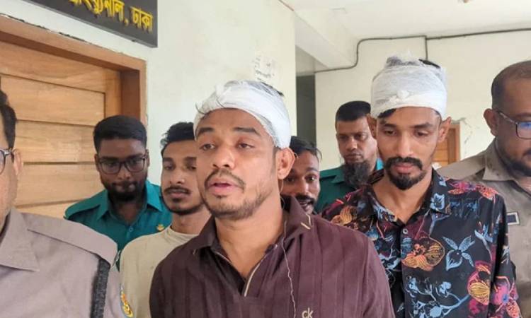 বাংলামোটরে চাঁদা না পেয়ে গুলি, বহিষ্কৃত যুবদল নেতা সাইমনসহ ৪ জন রিমান্ডে