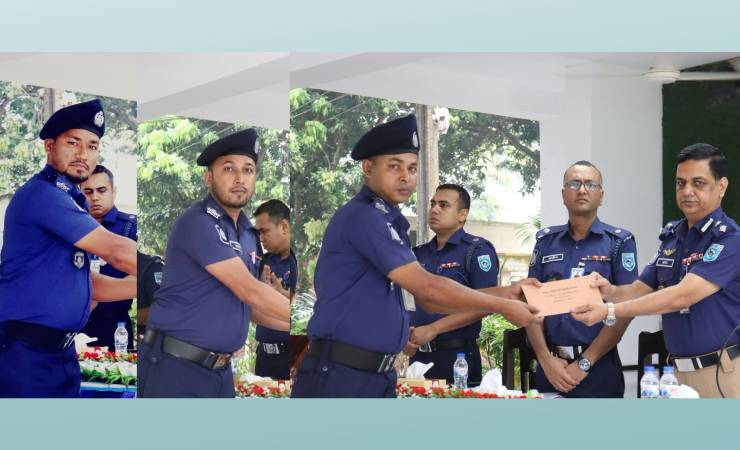 গাইবান্ধায় শ্রেষ্ঠ গোবিন্দগঞ্জ থানার তিন অফিসার