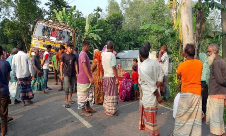 সকালে হাঁটতে বেরিয়ে ট্রাকচাপায় প্রাণ গেল দুই নারীর
