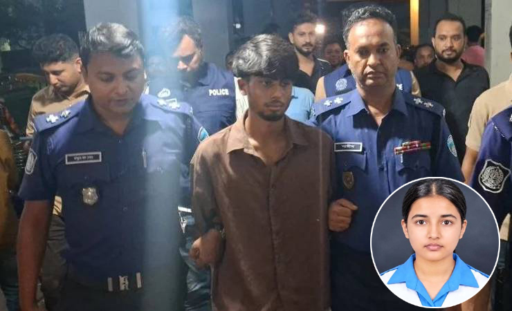 তাজমিন হত্যা: হোটেলে স্বামী পরিচয় দেয়া রাজু আটক