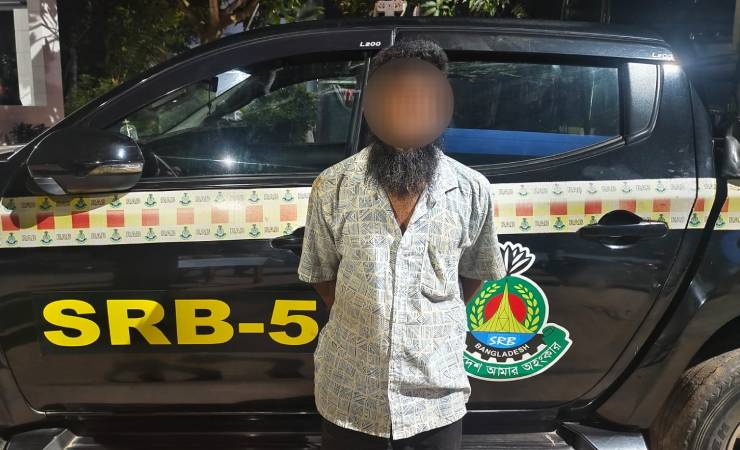 রাজশাহীতে ৬ কেজি গাঁজাসহ মাদক কারবারি গ্রেফতার