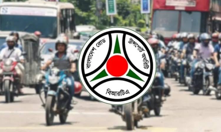 মোটরসাইকেলের সামনে ম্যানুয়াল নম্বরপ্লেট বাধ্যতামূলক করল বিআরটিএ