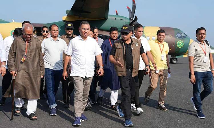 রাজশাহীতে পৌঁছেছেন প্রধানমন্ত্রী